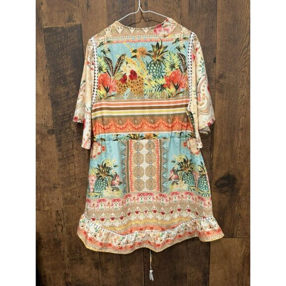 California Moonrise Boho Flowy Dress Medium - Picture 3 of 6